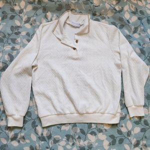 Alfred dunner cream sweater